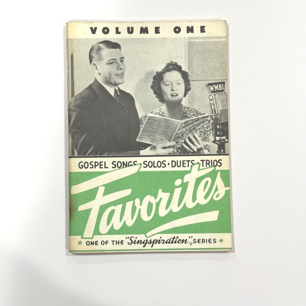 Vintage Volume One Singspiration Series Favorites Gospel Songbook 1948